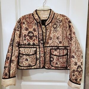 7 For All Mankind Quilted Jacket,  M